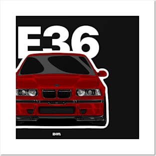 Lady Red E36 Posters and Art